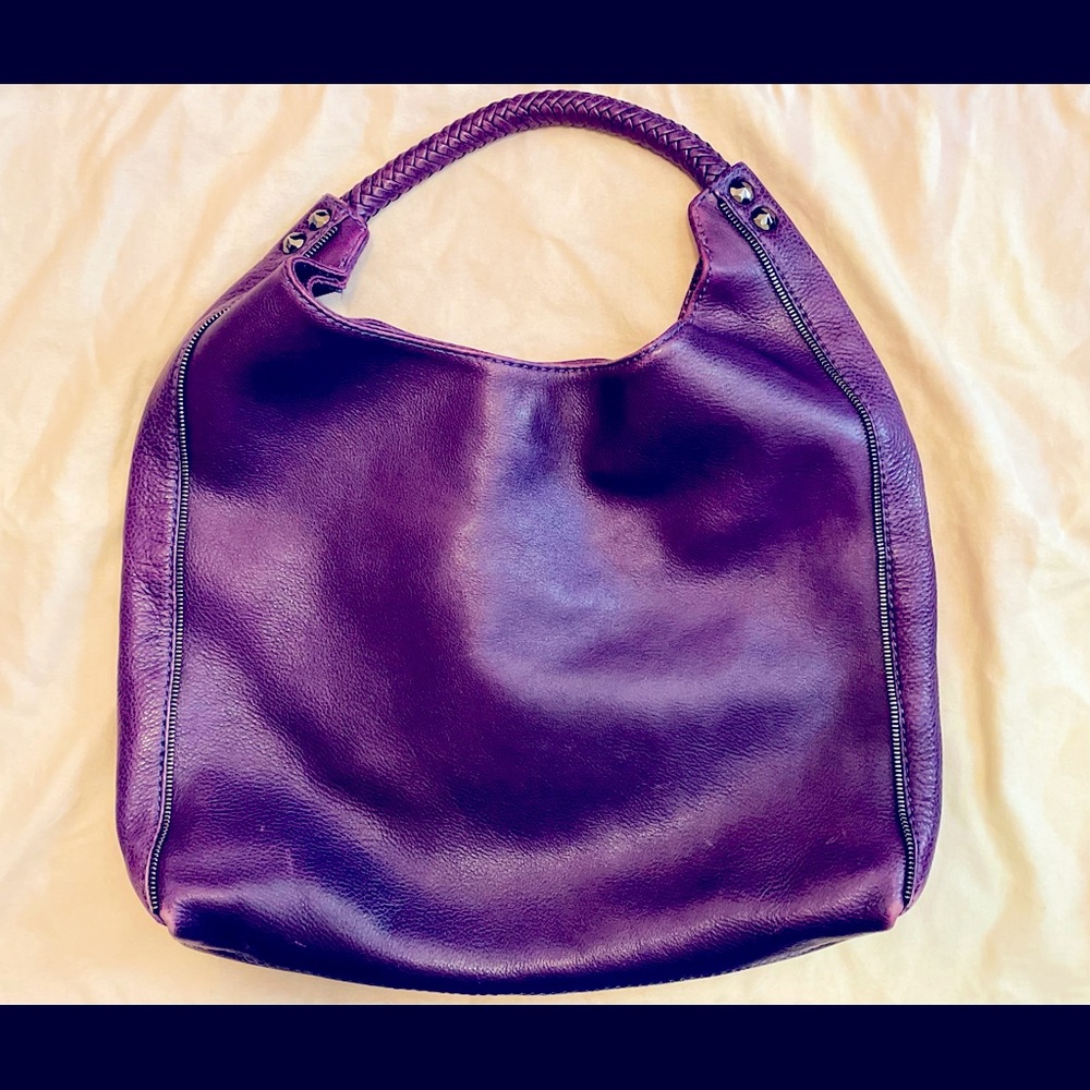 Michele Hobo
Purple 💜 with Raspberry lining 
Dust bag included